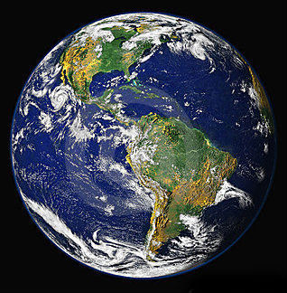 The Americas from space