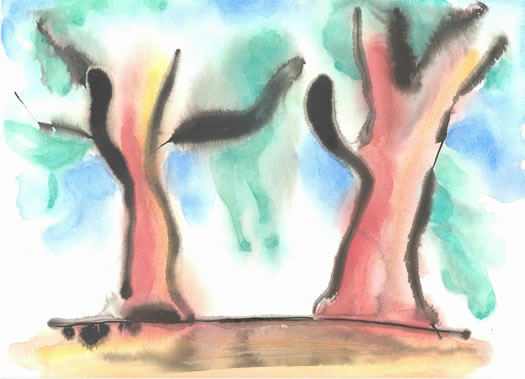 budding green leaves