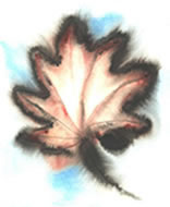 Autumn leaf small